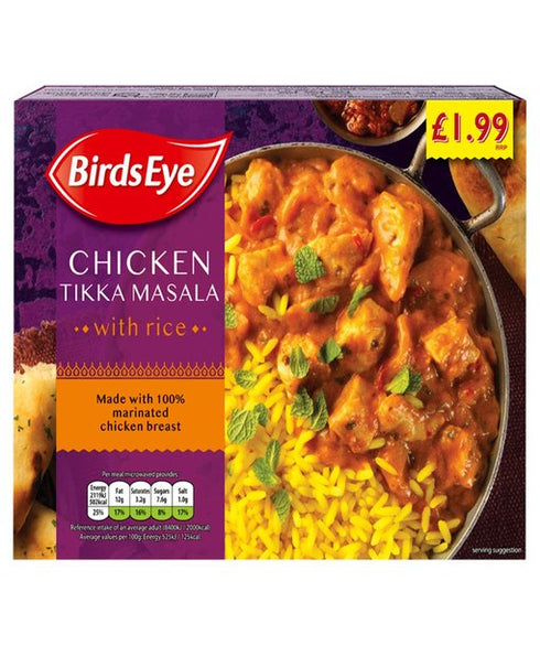 Birds Eye Chicken Tikka Masala with Rice 400g